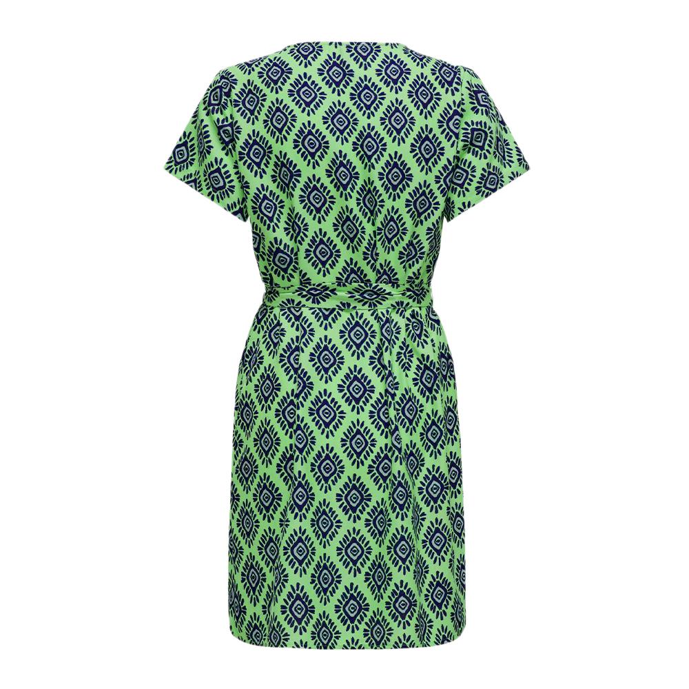 Only Robe Noir/Vert Femme Only Leah