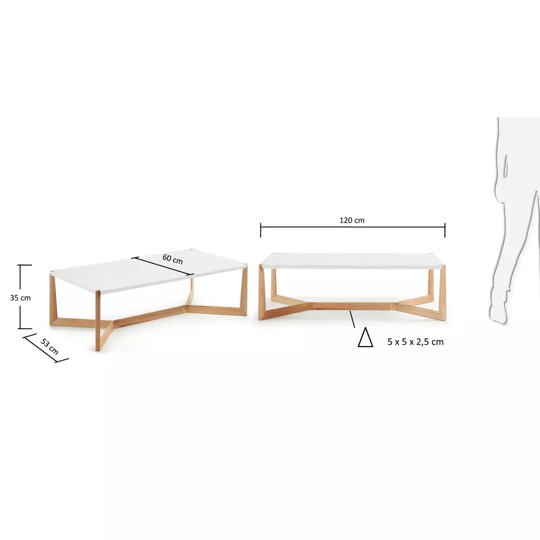 Couchtisch Duplex