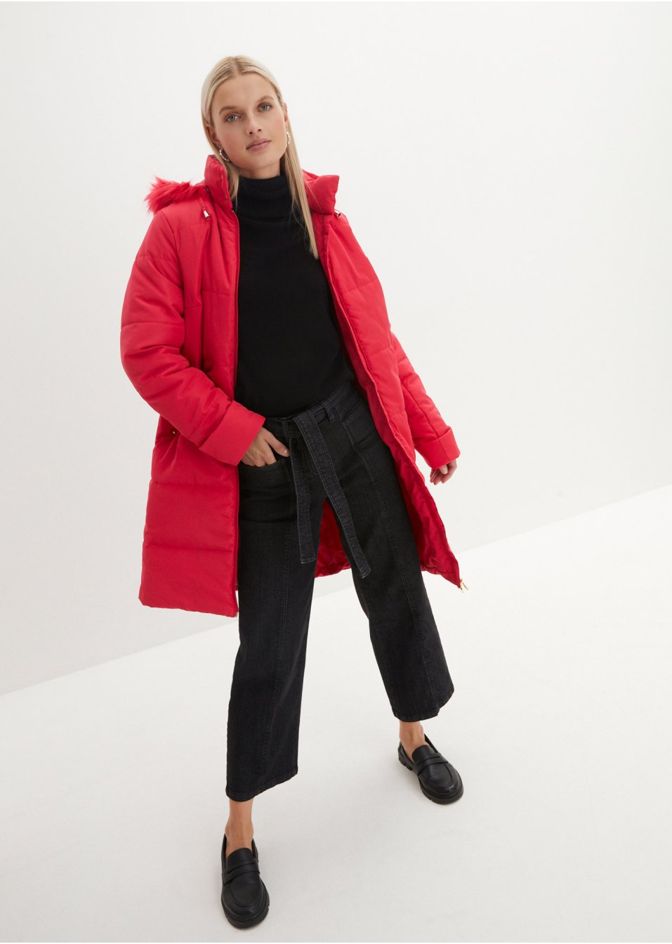 Manteau matelassé avec synthétique