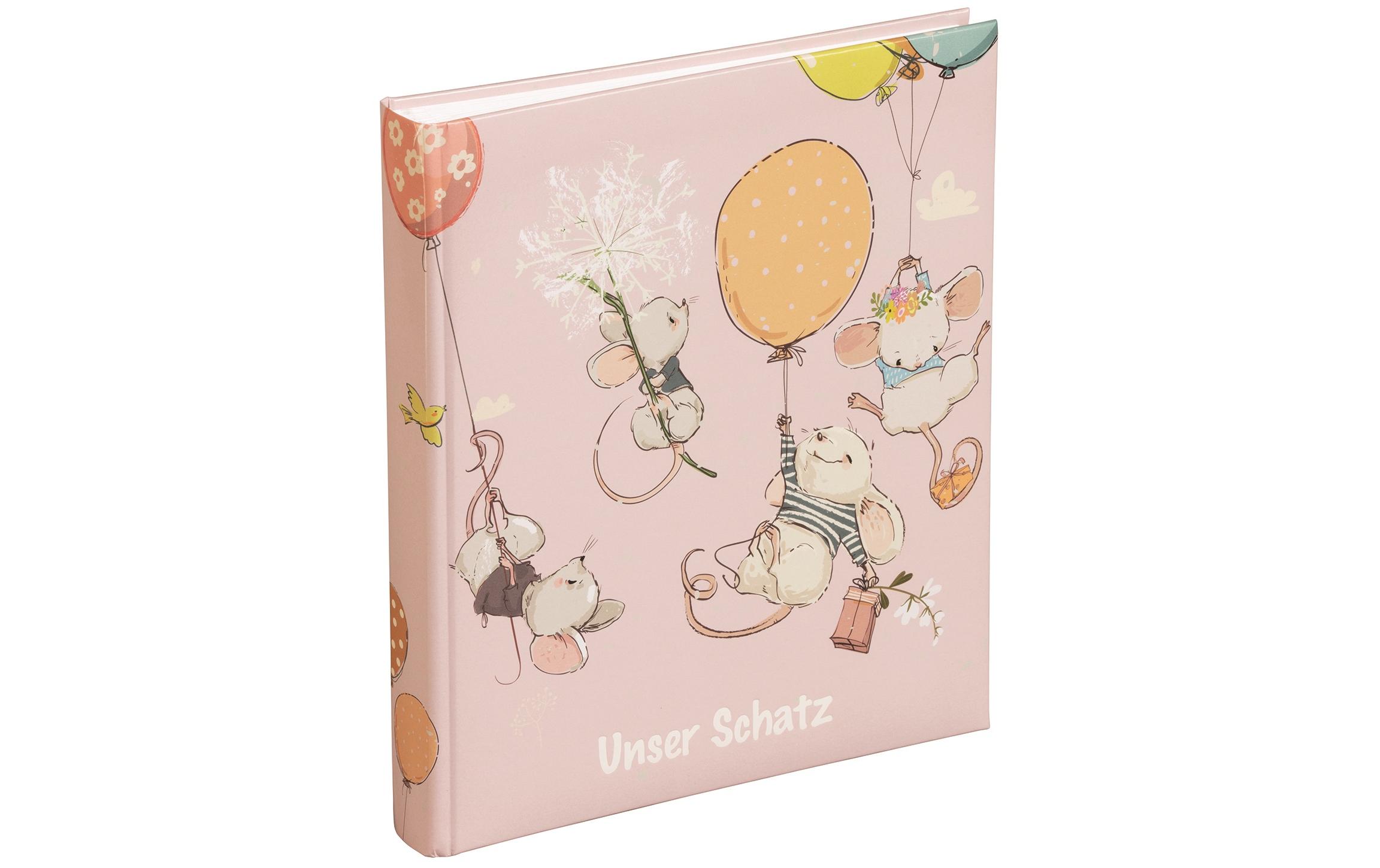 Babyalbum MäusepartyFotoalbum mit laminiertem Motivdruck
