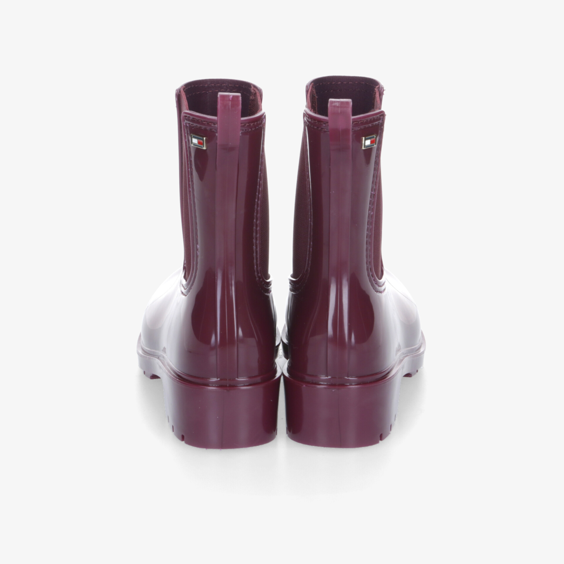 TOMMY HILFIGER Damen Gummistiefel rot