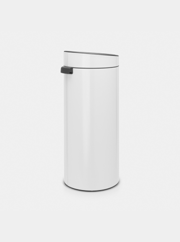 Touch Bin New afvalemmer, 30 liter, kunststof binnenemmer - White
