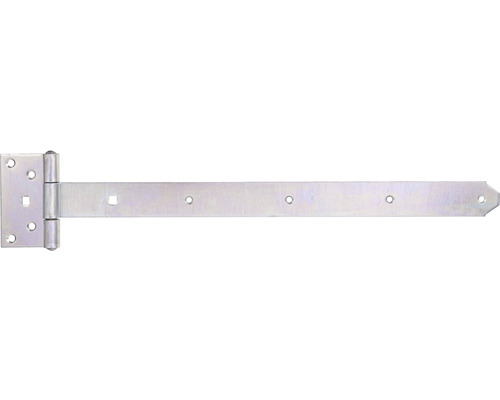 Zware dwarsstrop type 126, 500 x 40 mm, verzinkt, dikfilm gepassiveerd