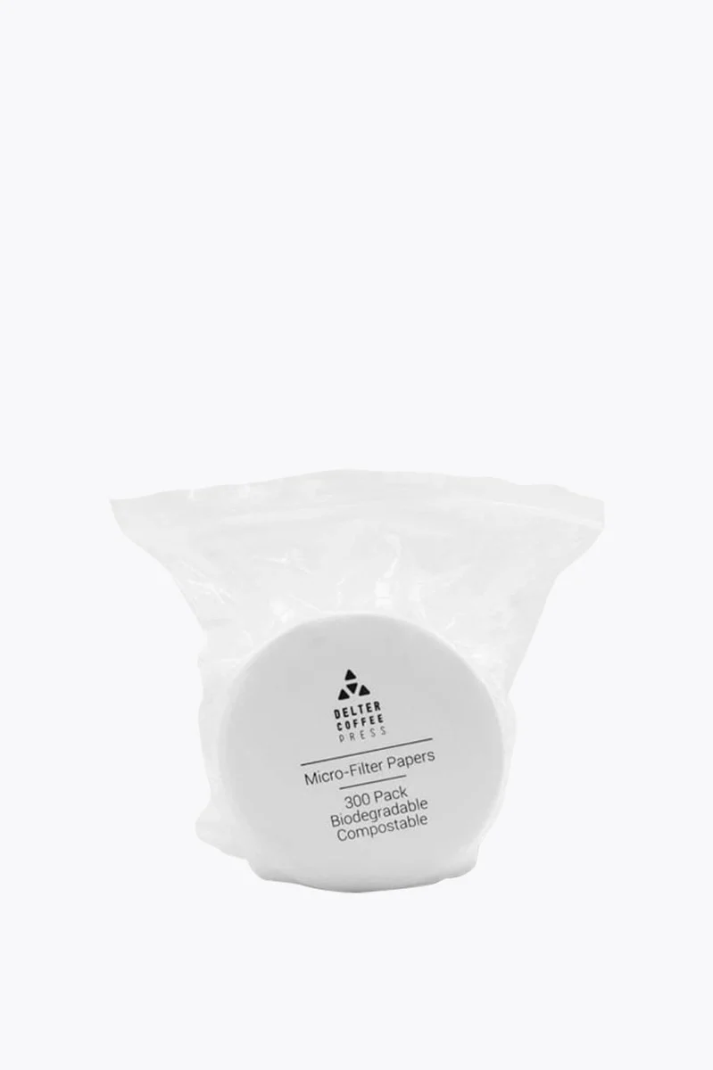 Delter Coffee Press Papierfilter, 300 Stück