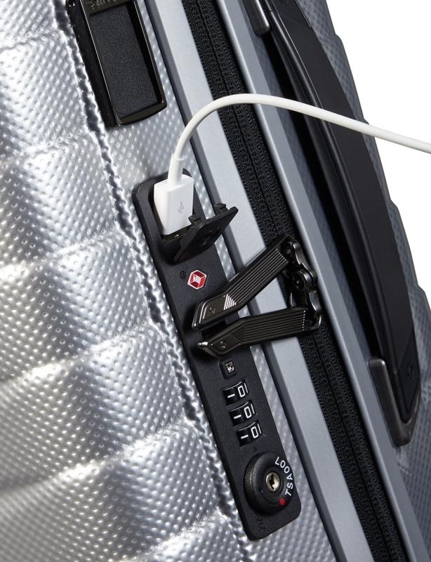 Samsonite Proxis Spinner 55 cm Silver