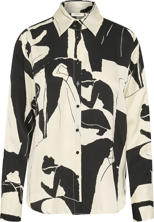 InWear PaulineIW Shirt Torn paper silhouettes