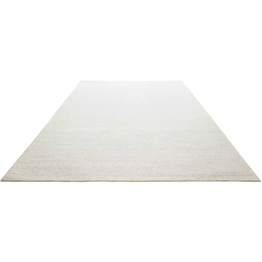 Green Looop Handweb-Teppich Toulouse creme