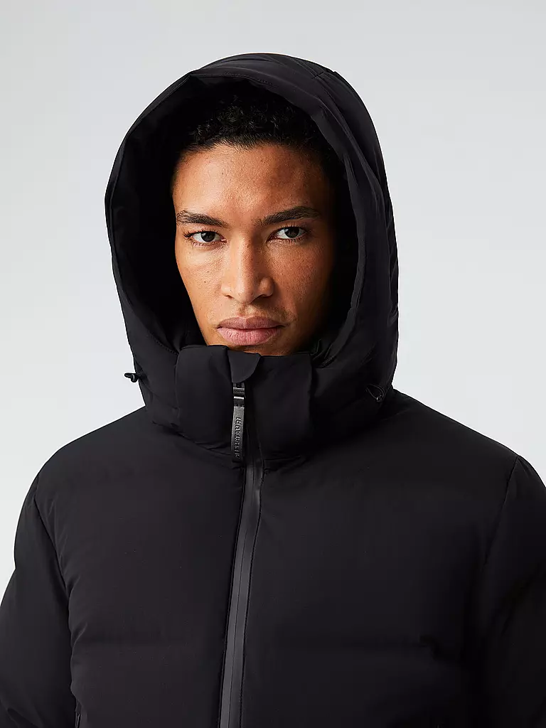 ALPHATAURI Daunensteppjacke ODORU schwarz