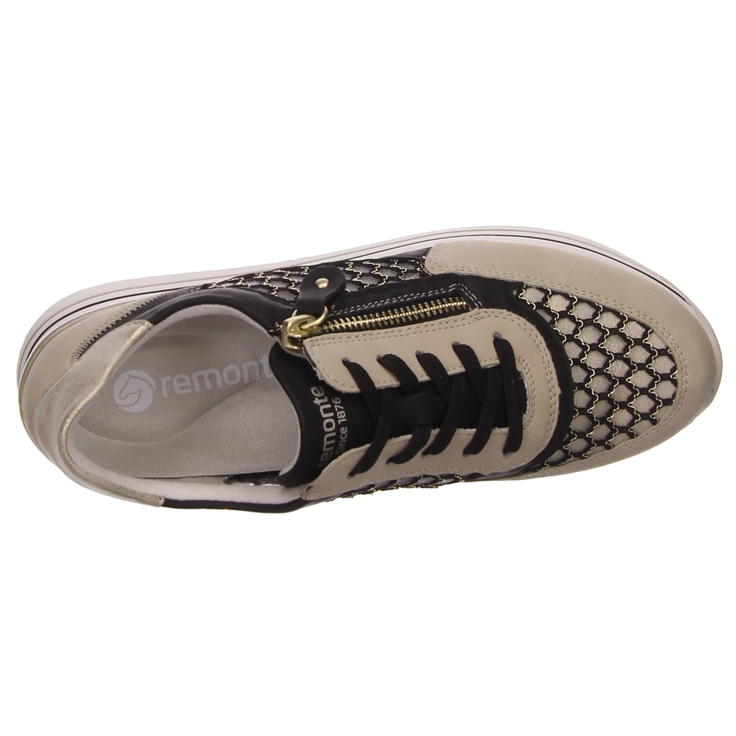 Remonte Sneaker schwarz schwarz