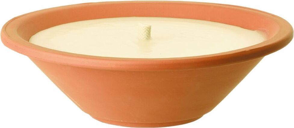 Spaas kaars ivoor D 23 H 6,5 cm