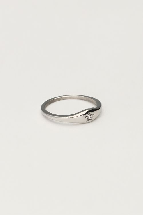 Starry ring met strass steentje
