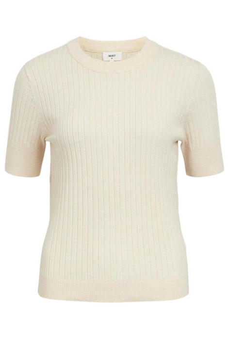 Object beige dames trui
