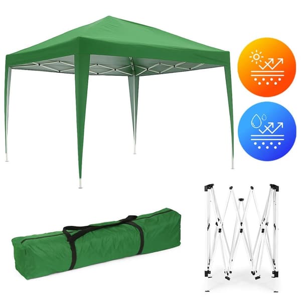 Hage Paviljong Telt 3x3 m Pop-Up Baldakin for hage eller terrasse MultiGarden