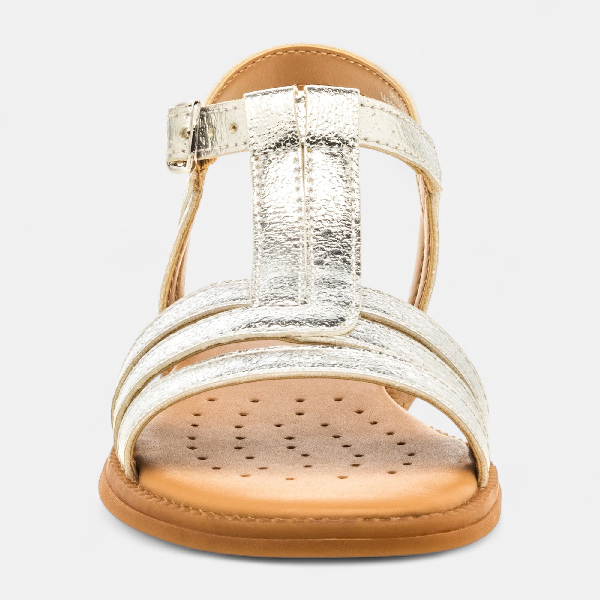 Nu-pieds Fille argent
