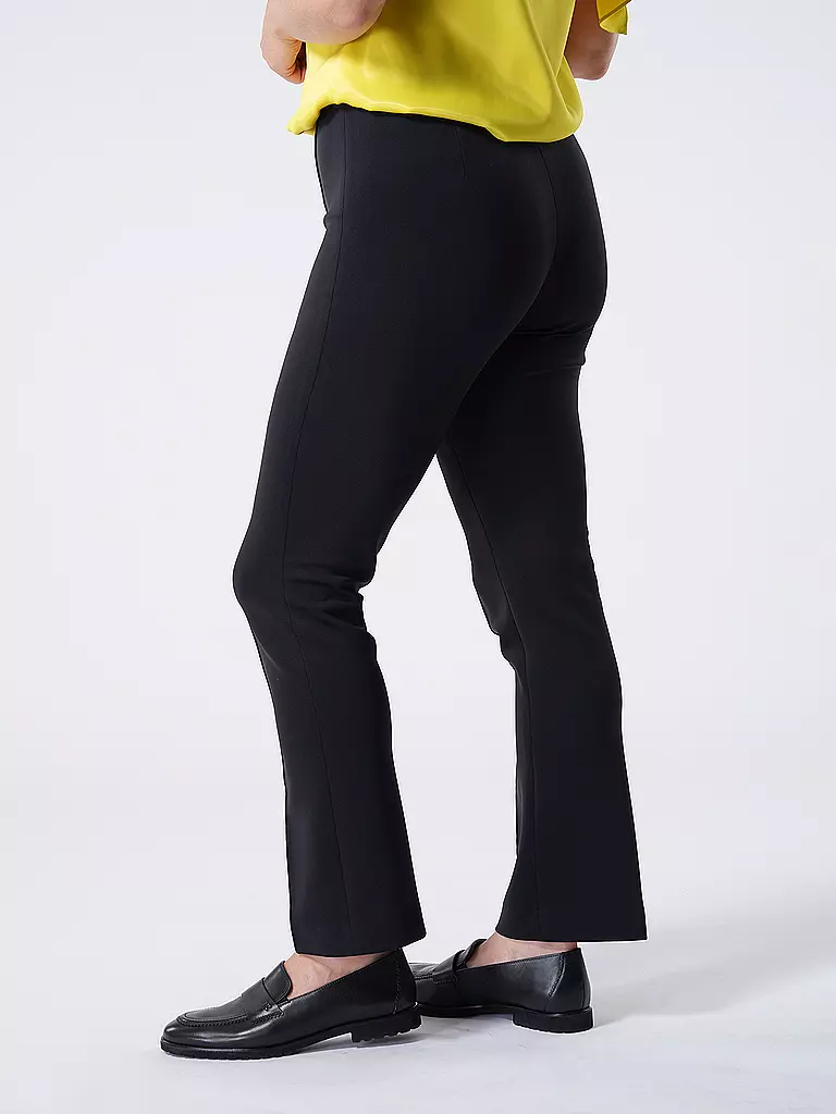 MARC CAIN Hose Flared Fit FREDERICA schwarz