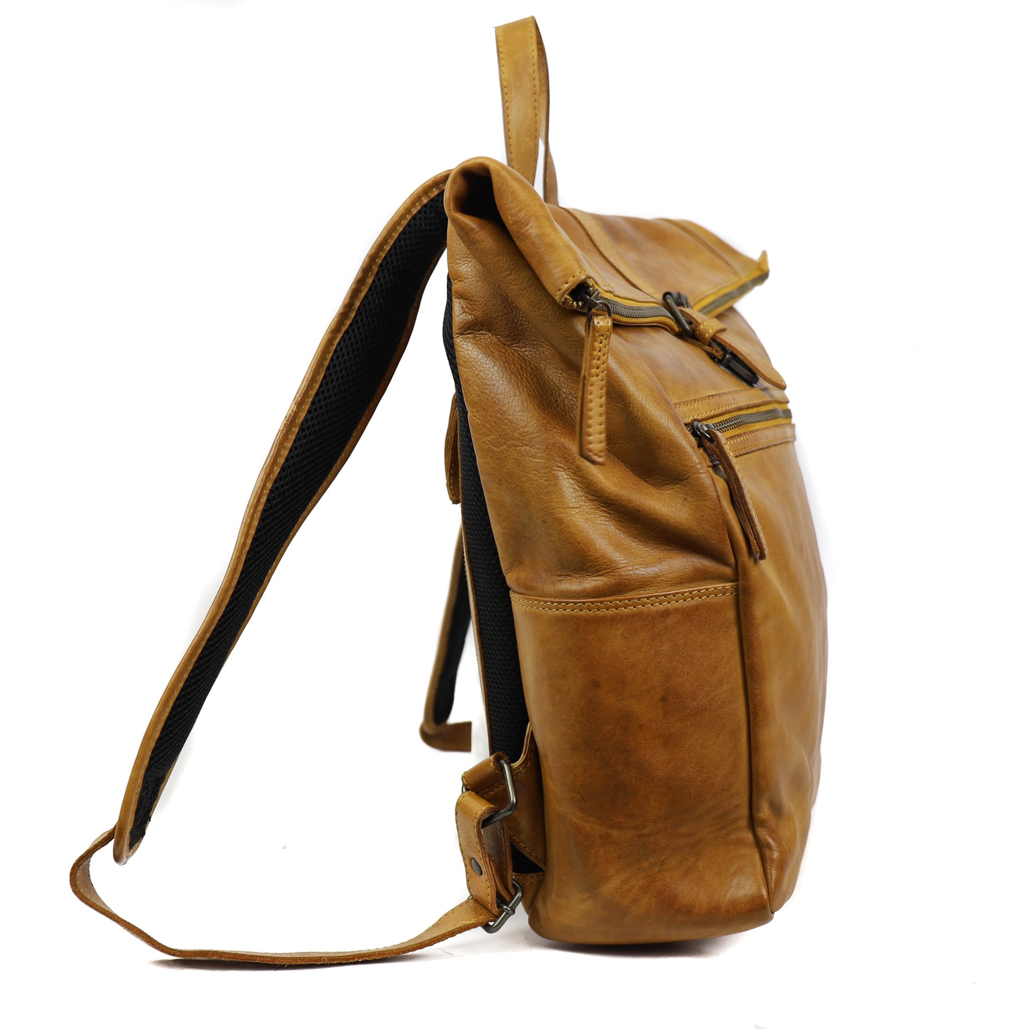 Rugzak 'Rick' geel - CL 40007 Geel