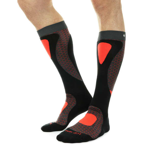 Chaussette de ski LA CHAUSSETTE DE FRANCE BIOCERAMIC RED