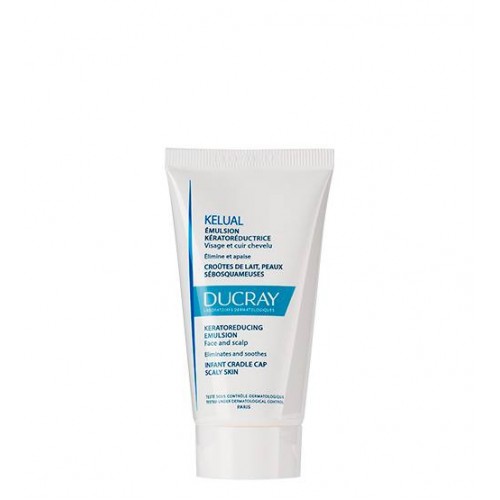 Ducray Emulsão Kelual, crosta láctea e irritada em bebés e crianças 50 ml