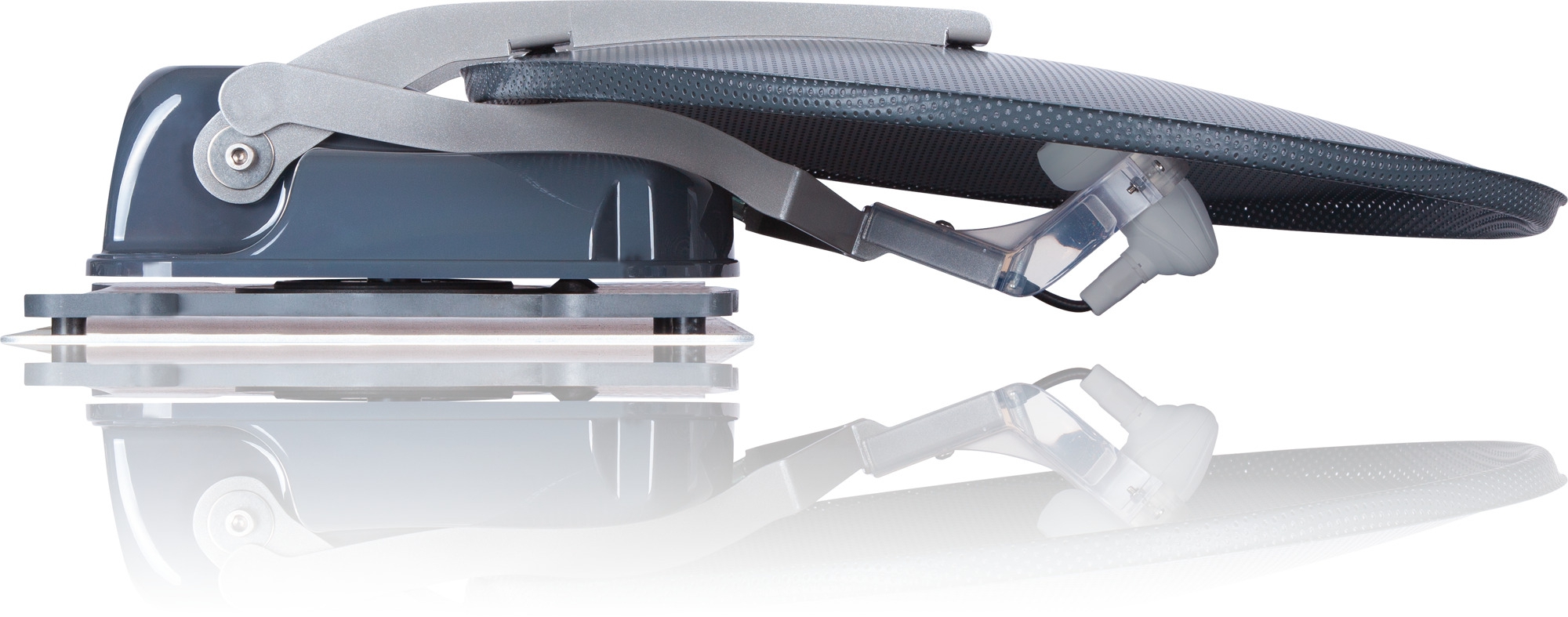 Alden Onelight@ 60 HD EVO vollautomatische Satellitenanlage Platinium inklusive S.S.C. HD Steuermodul / LTE Antenne / Smartwide LED TV 24 Zoll