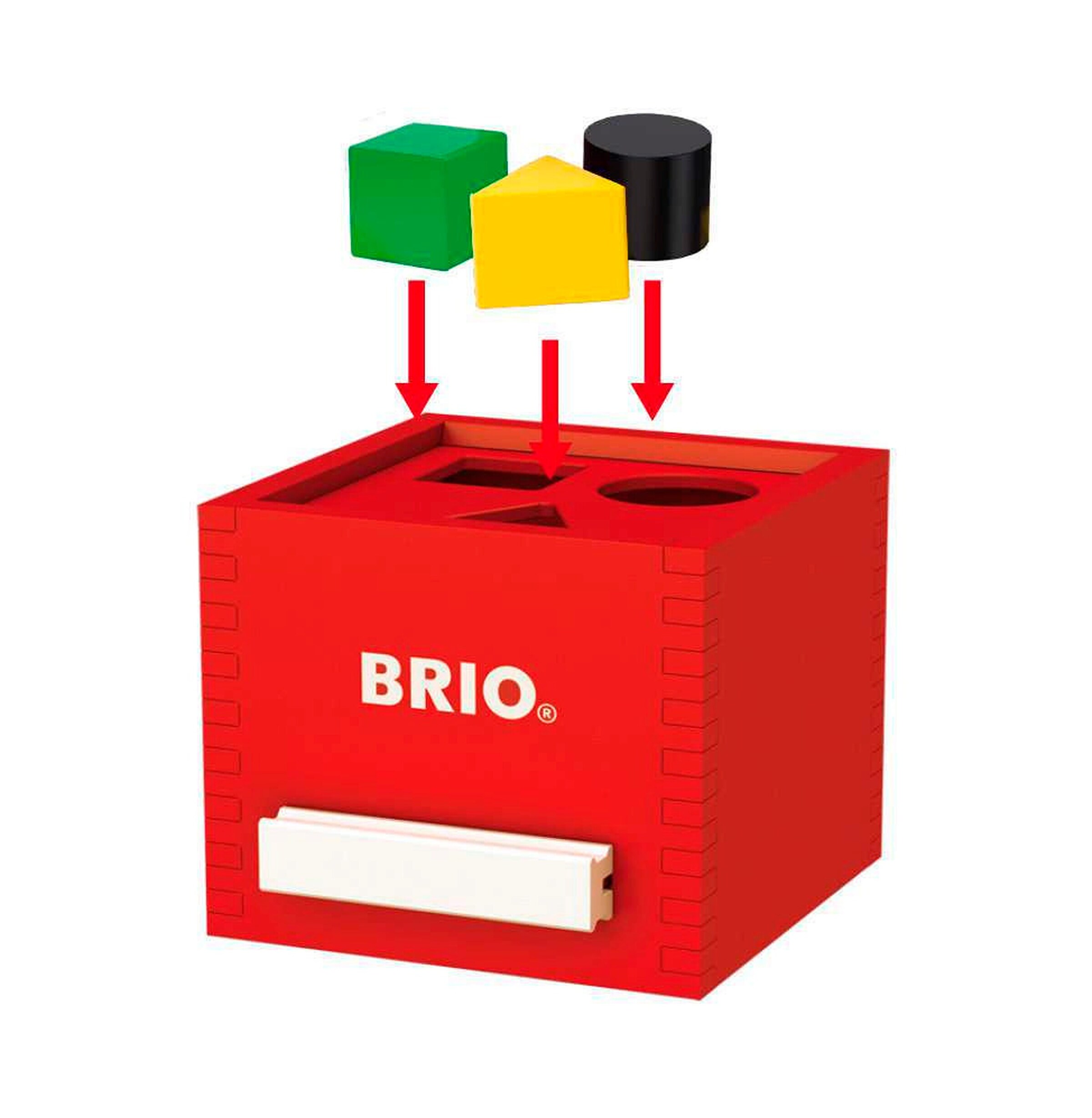 BRIO Rote Sortier-Box