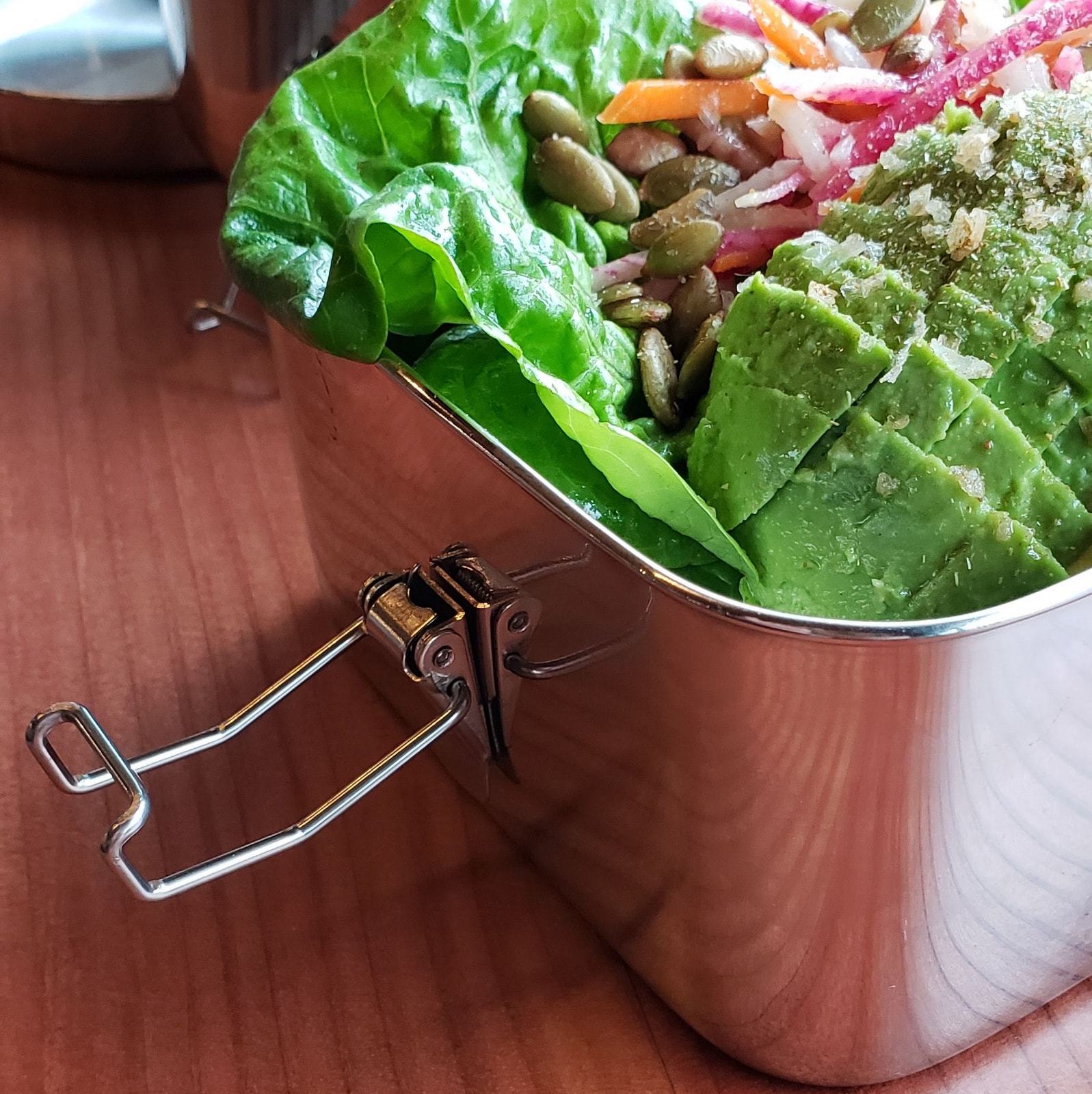 ECO Bento Wet Box Rectangle<br>Lekkasje sikker lunsjboks!