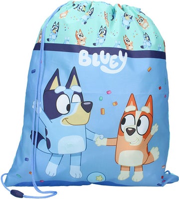 Bluey Treningsbag Best Friends Fun, Blå