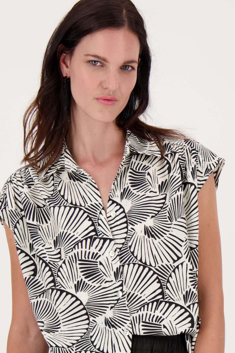 Zusss beige dames blouse
