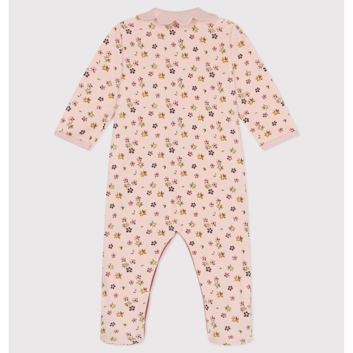 PETIT BATEAU<br>Pijama de veludo estampado