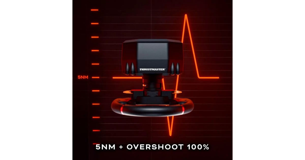 ThrustmasterT598 Servo Base stuurbasis  (Zwart, PlayStation 4, PlayStation 5, Pc)