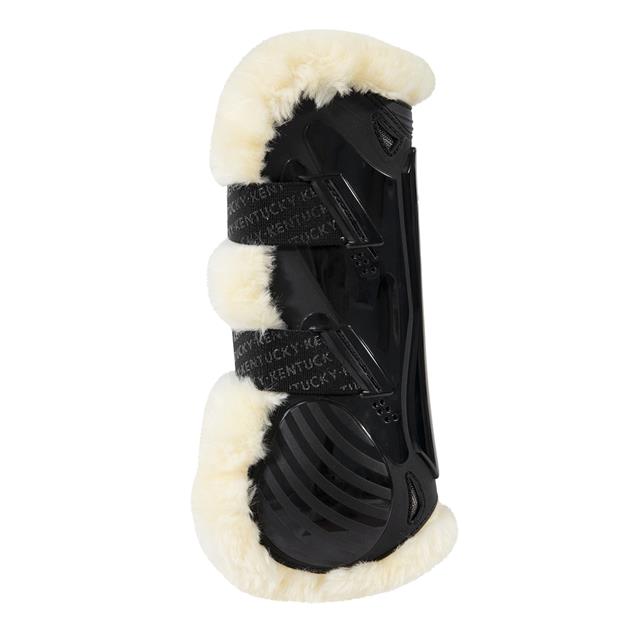 Peesbeschermers Kentucky Vegan Wol Bamboo Elastic Zwart