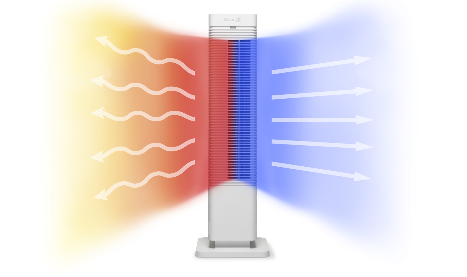 Clean Air Optima 2in1 Design Fan heater CA-904W