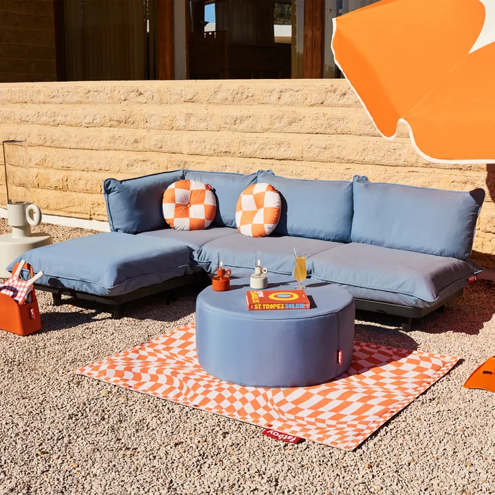Fatboy - Paletti Outdoor-Sofa, Mittelmodul, sahara