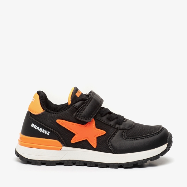 Braqeez jongens sneakers met oranje ster