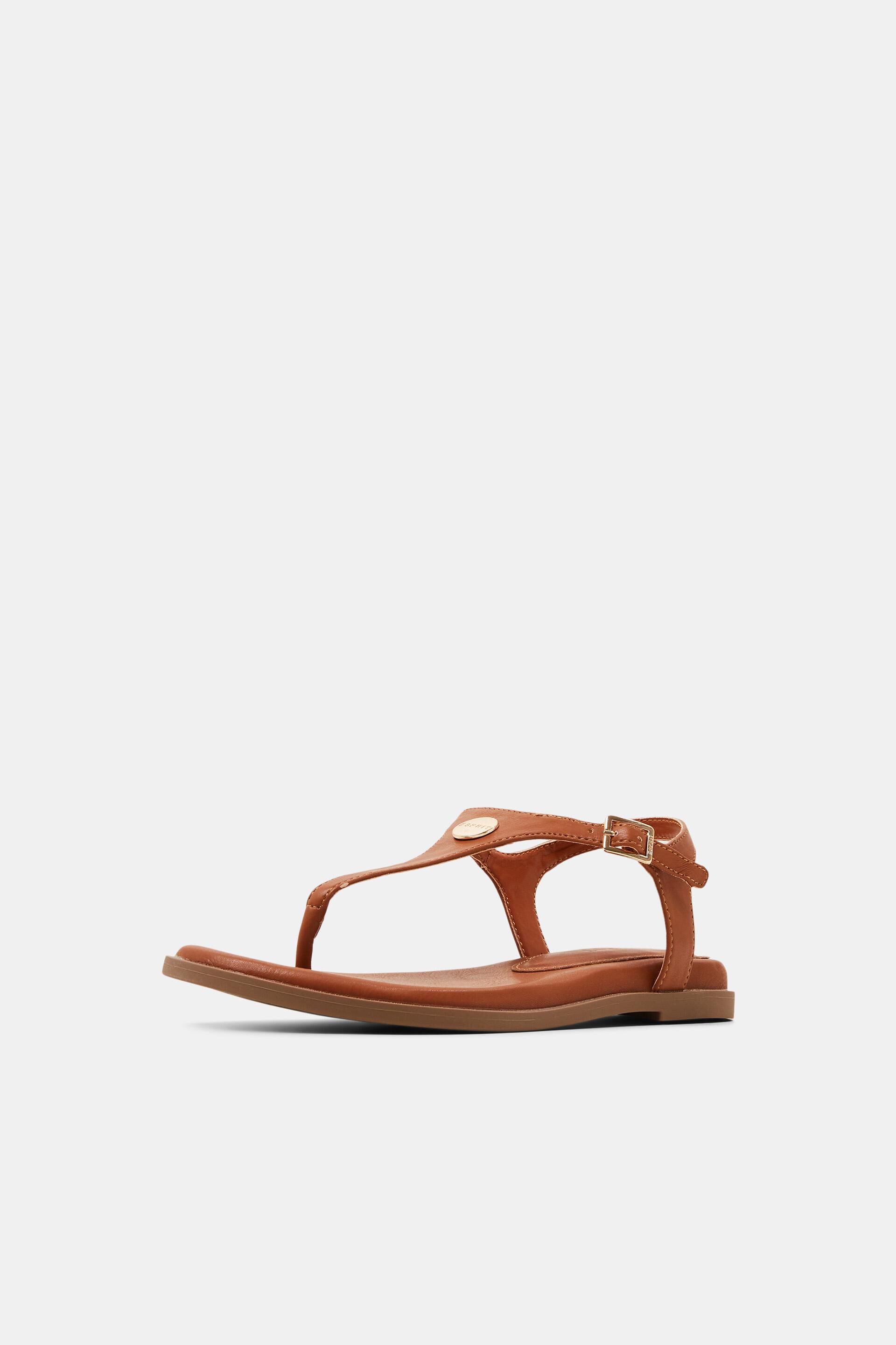 Sandales en cuir végan