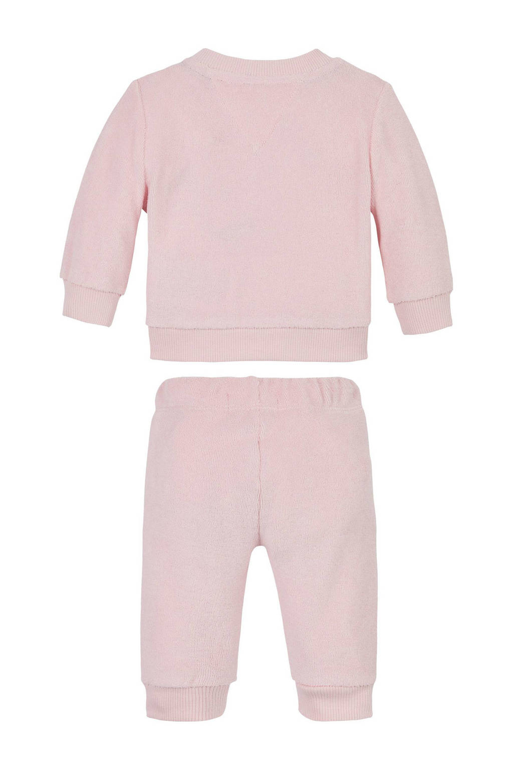 Tommy Hilfiger sweater + broek lichtroze