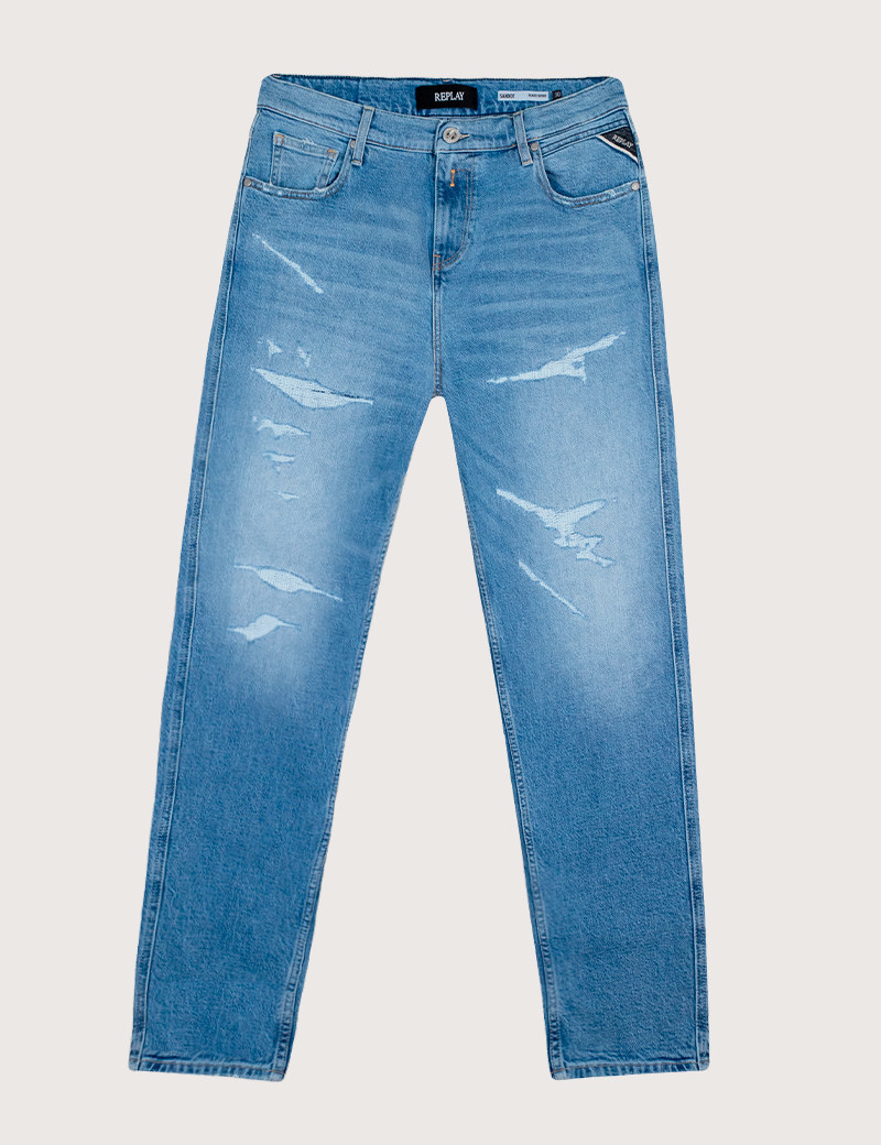 REPLAY JEAN HOMME SANDOT MEDIUM BLEU 694