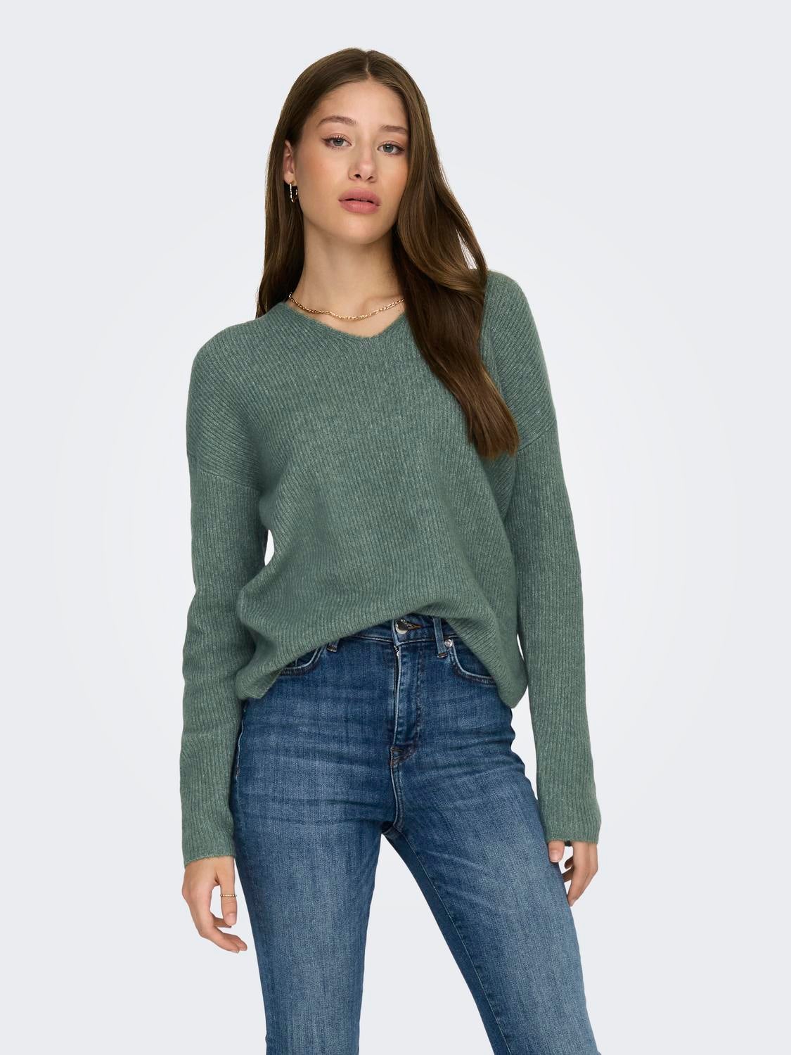 ONLCAMILLA Strickpullover Laurel Wreath