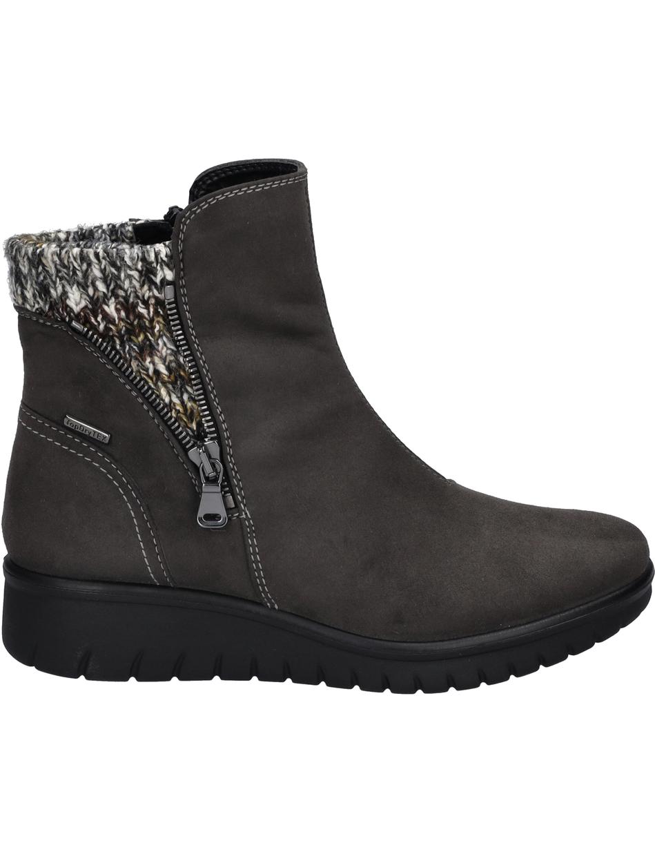 Stiefelette Calais 90, graphit-comb