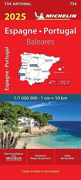 MICHELIN - 734 ESPAGNE PORTUGAL MICHELIN
