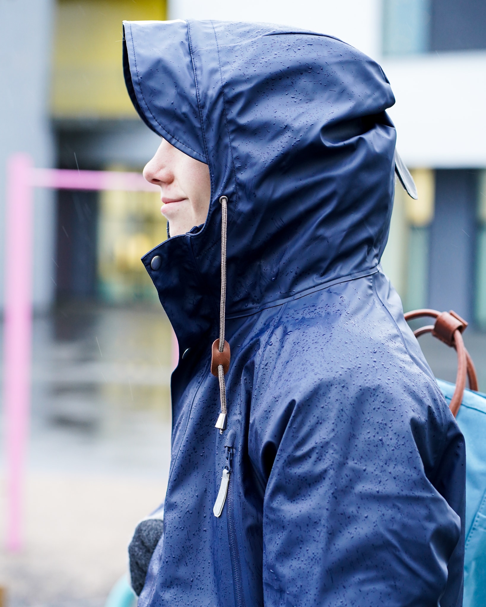 Kattnakken Regnparkas Ekstra Ermlengde, Voksen<br>Fôret Regnparkas til Voksne –unisex-modell, Perfekt for Øsende Regnvær!