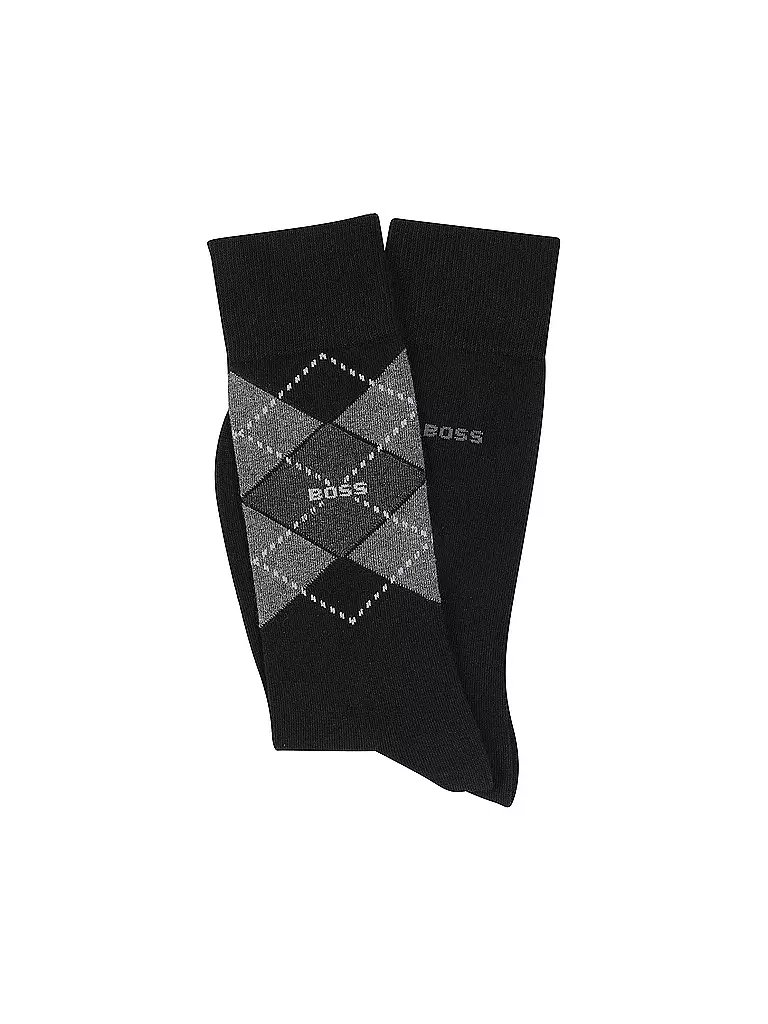 BOSS Socken 2er Pkg. black schwarz