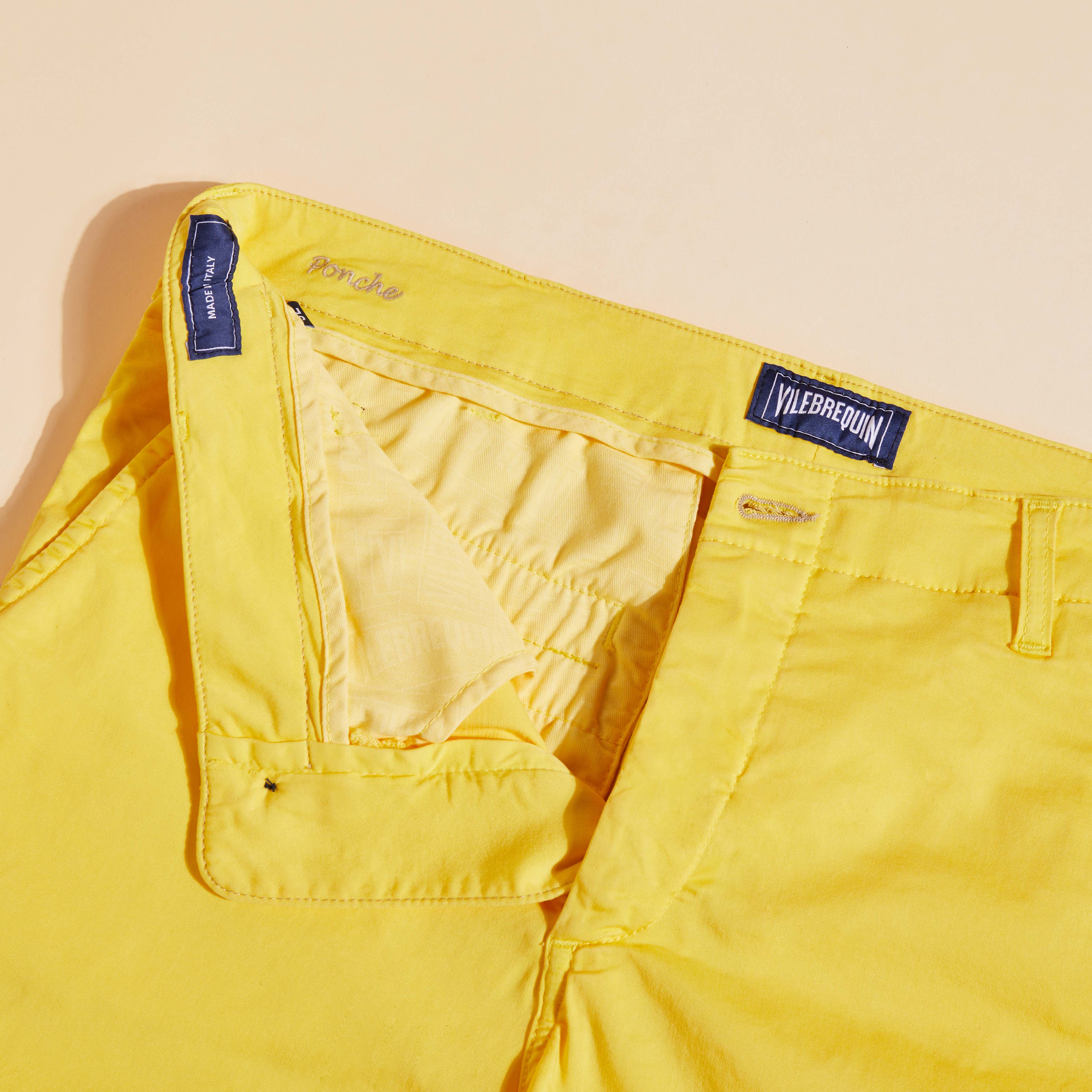 Bermuda en Tencel Homme Uni | Short Homme Vilebrequin