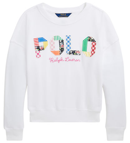 Polo Ralph Lauren Sweatshirt - Weiß m. Polo