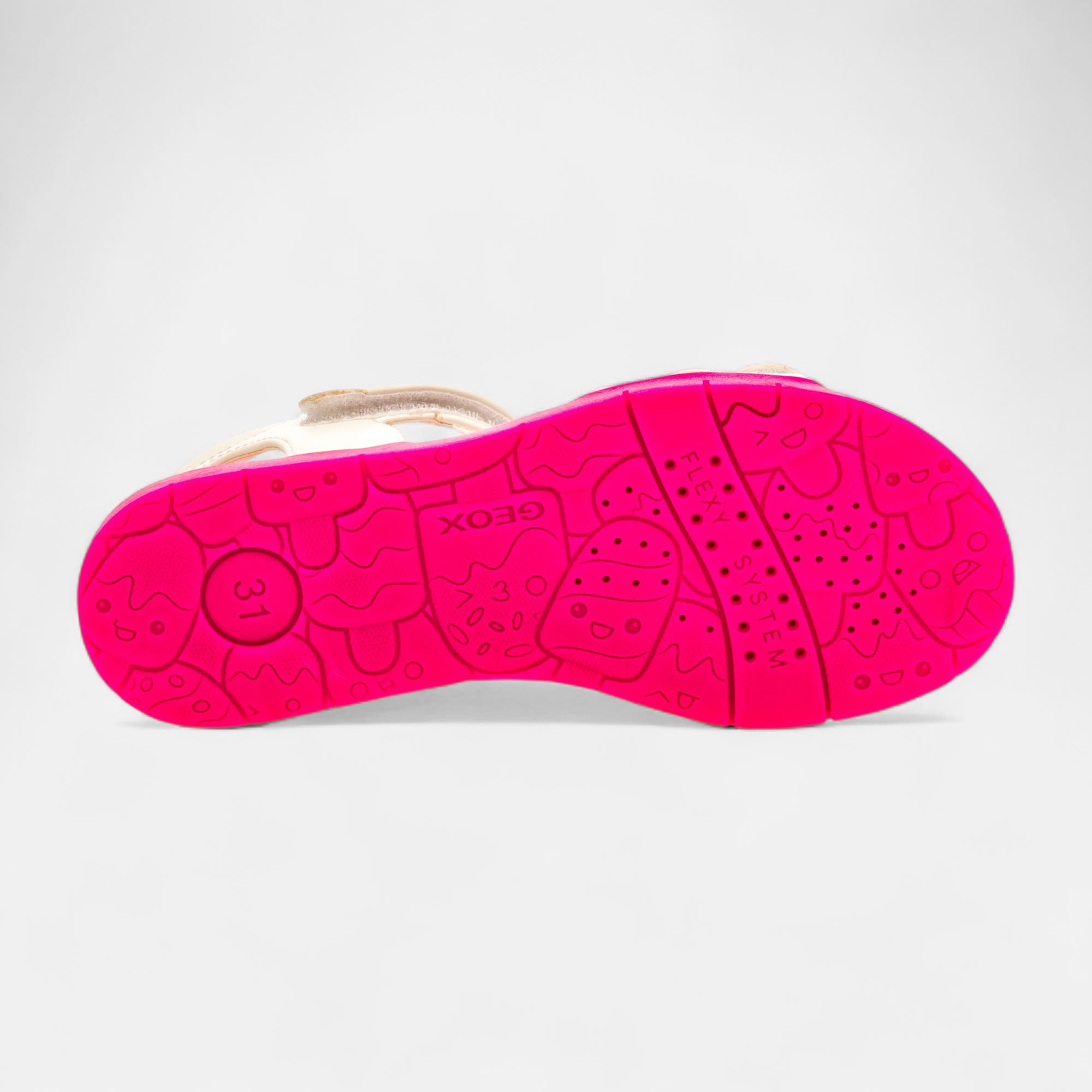 Nu-pieds Fille multicolore