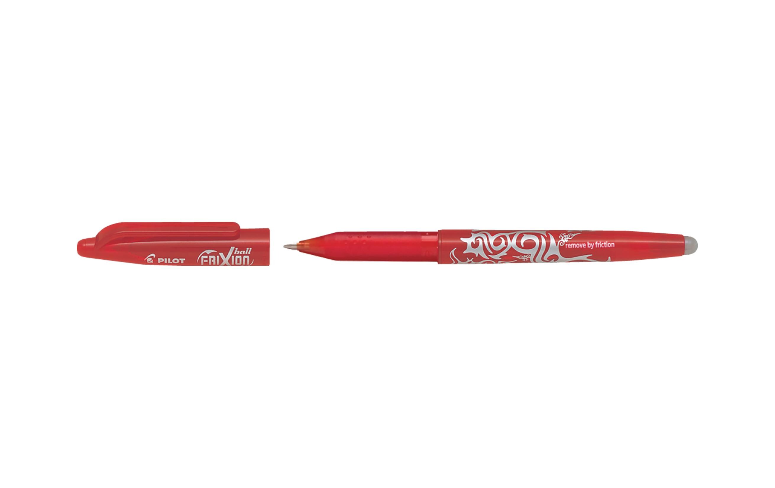Rollerball Frixion ball 0.7 mm, RotOhne Rückstand löschbarer Tintenroller
