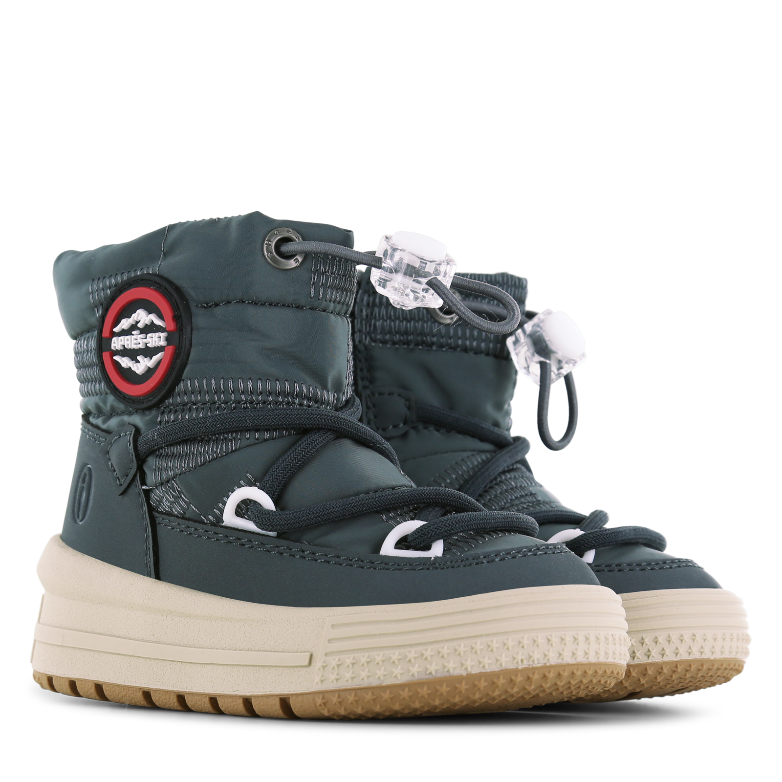 Shoesme grau klobig gefütterter Schneestiefel