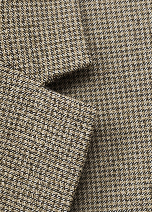 MANGO BLAZER. -- NAMSOS Brown