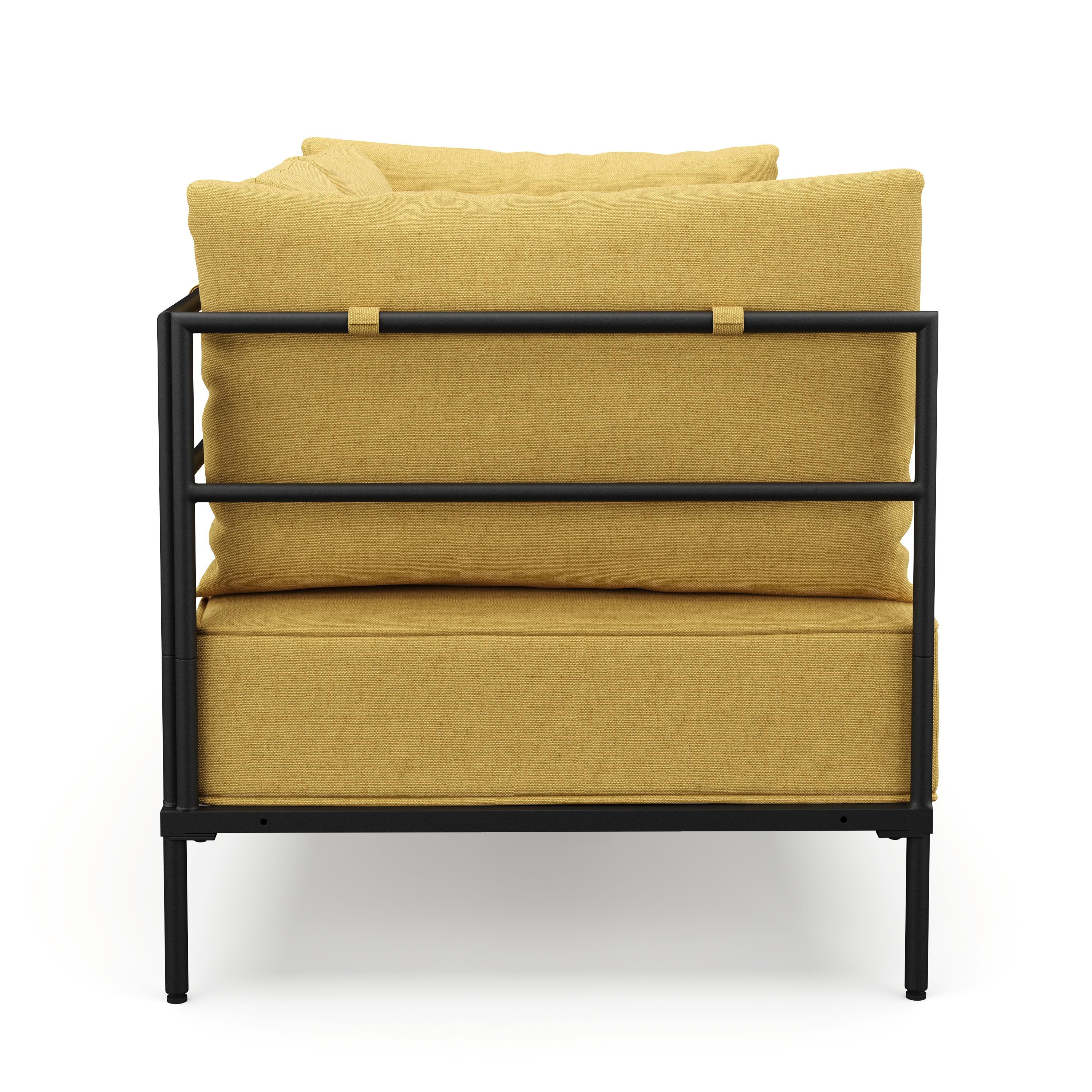 Sofa ETHAN 2-Sitzer gelb