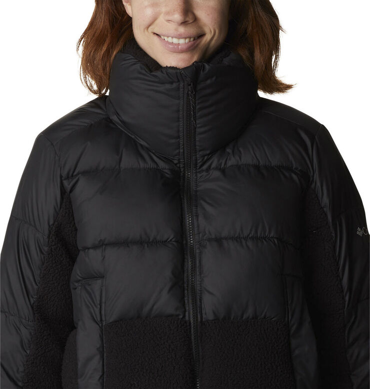 Columbia Leadbetter Point Sherpa hybridjakke Sort