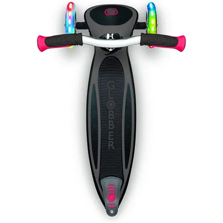 Authentic Sports Globber Master Lights, schwarz / rot